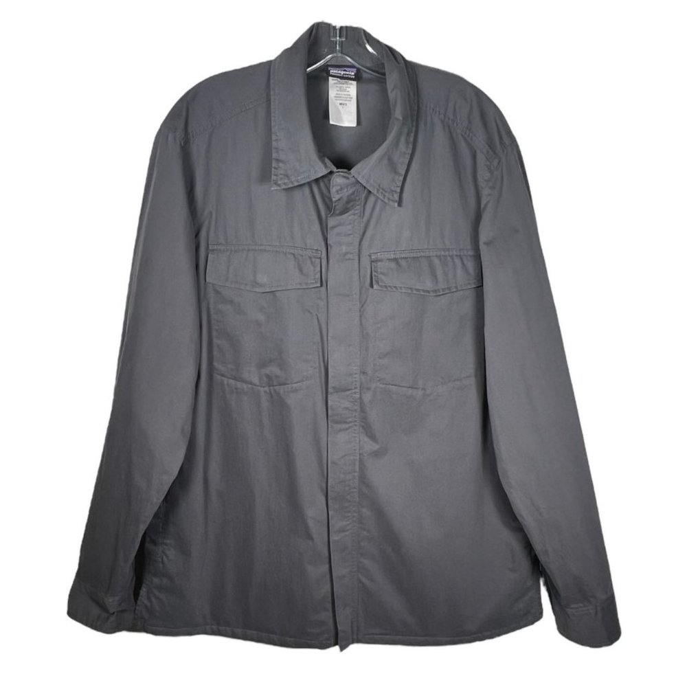 Patagonia Men's Tenpenny Jacket Forge Gray Shacket Shirt Jacket  Large